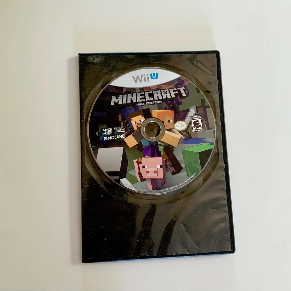Minecraft Nintendo Wii U ESRB E Game